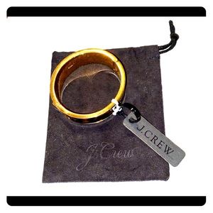 3/$25 J Crew Hinged Tortoise Shell Cuff Bracelet